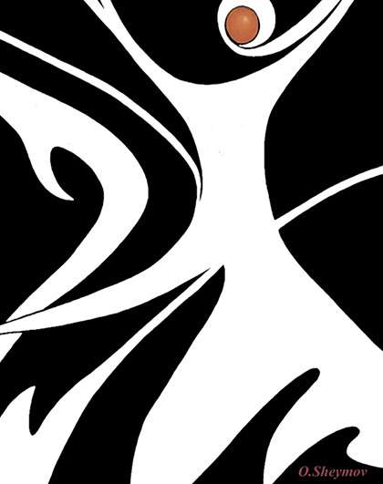 AllArtists_0008_Olga Shaymov - Roundure 2 - 20x26 paper hahnemuhle torchon