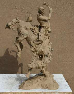 AllArtists_0004_Scott Rogers - Prairie Fire 18x11x8 metal arts 2006